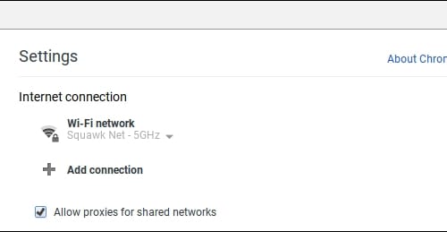 Hướng thiết lập máy chủ proxy cho chromebook 3