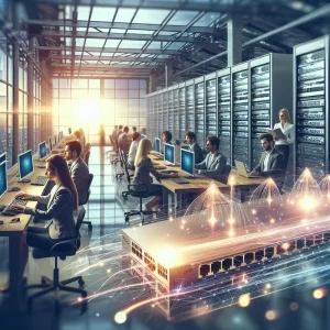 Hình ảnh minh họa cho dịch vụ proxy với các yếu tố như cáp internet tốc độ cao, hứa hẹn mang lại sự tin cậy và hiệu quả.