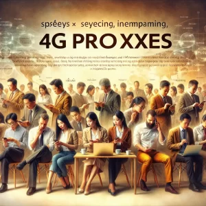Cover image về Proxy 4G tại Việt Nam, thể hiện tốc độ và an toàn trong môi trường số.