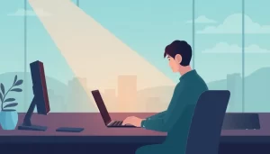 Visual representation of using proxies in Linux for secure and fast internet access.