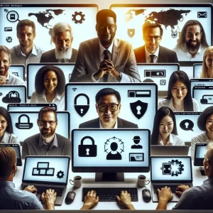 Hình ảnh biểu trưng cho sự an toàn và quyền riêng tư của người dùng với Proxy IPv4.
