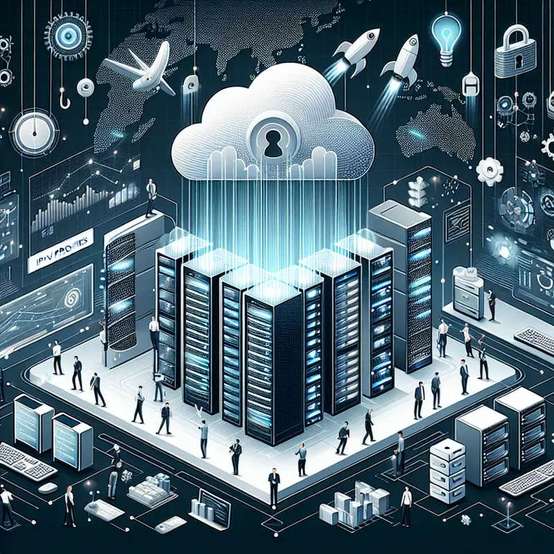 Hình ảnh minh họa cho dịch vụ thuê Proxy IPv6 tại Việt Nam.