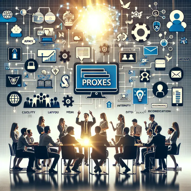 Mô hình khởi nghiệp hiện đại với giải pháp proxy thông minh.