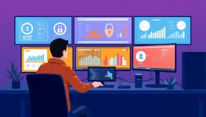 Hình ảnh một lập trình viên làm việc hiệu quả với proxy.