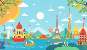 Hình ảnh mô tả sự hấp dẫn của du lịch với việc tối ưu hóa chi phí bằng proxy.