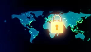 Hình ảnh đại diện cho việc mở khóa Internet với một chiếc chìa khóa số, biểu trưng cho tự do truy cập.