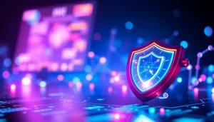 Hình ảnh thể hiện lợi ích của việc sử dụng proxy trong quảng cáo trực tuyến, với các yếu tố bảo mật và hiệu suất.