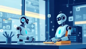 Image representing the integration of proxy technology with AI chatbots showcasing innovation.