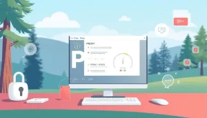 Minh họa cho việc sử dụng Proxy trên hệ điều hành Windows.