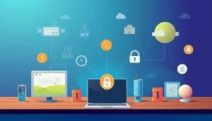 Thiết kế hình ảnh về những dịch vụ proxy tốt nhất cho iPhone.