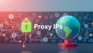 Cover image illustrating the concept of Proxy IPs in a modern digital landscape.