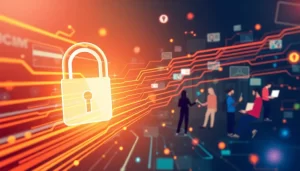 Hình ảnh miêu tả về sự bảo mật và tốc độ của dịch vụ proxy riêng tư.