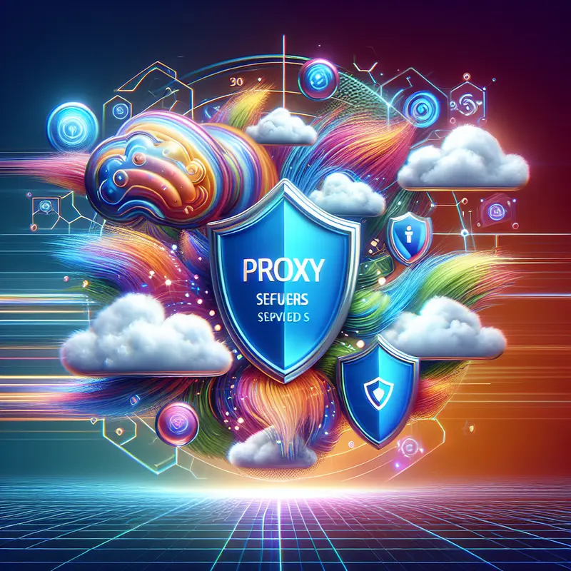 Hình ảnh phản ánh sự an toàn và tốc độ của Proxy Server.