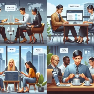 Hình ảnh thể hiện sự kết nối và tính năng của Proxy Socks5 và HTTP Proxy trong môi trường sử dụng Việt Nam.