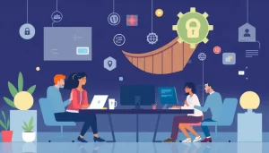 Hình ảnh thể hiện sự ứng dụng thành công của giải pháp proxy trong môi trường làm việc.