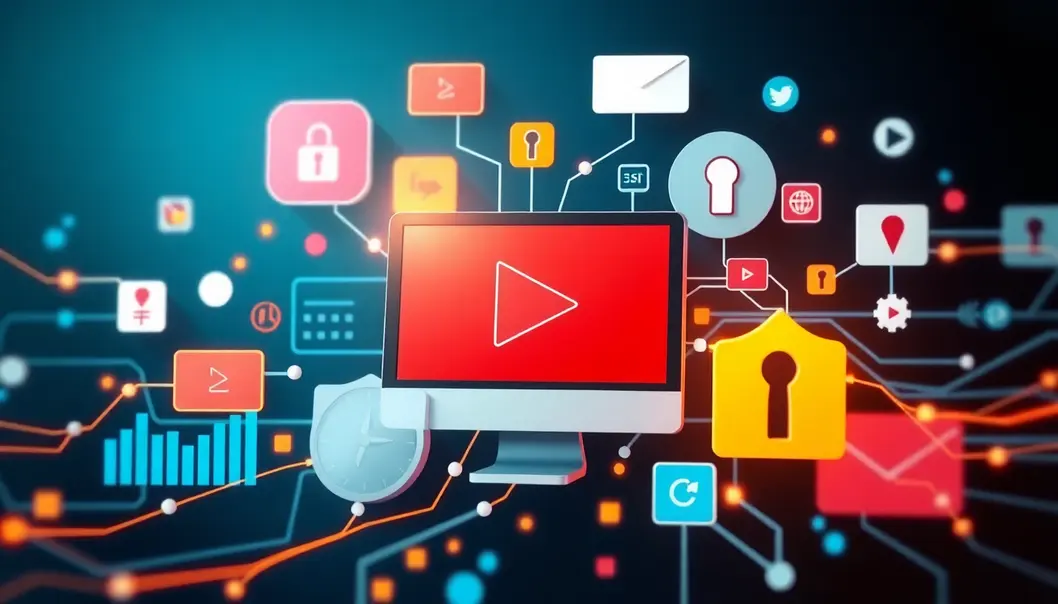 Hình ảnh bìa cho chủ đề Proxy và upload video, thể hiện tốc độ và hiệu quả.