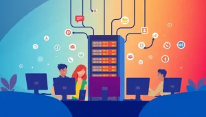 Hệ thống máy chủ thành công với dịch vụ proxy.