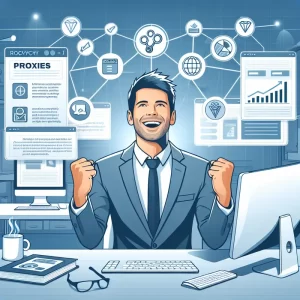 Một marketer thành công nhờ vào việc sử dụng proxy.
