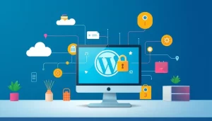 Hình ảnh minh họa cho một trang web WordPress an toàn và hiệu quả.