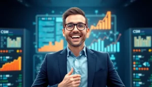 Doanh nhân hài lòng với sự hiệu quả từ dịch vụ thuê VPS.