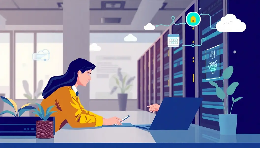 Hình ảnh thể hiện dịch vụ VPS cá nhân mạnh mẽ.