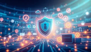 Hình ảnh biểu tượng cho tương lai của dịch vụ thuê VPS với sự tiến bộ trong công nghệ.