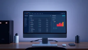 Giao diện quản lý VPS cho lập trình viên.
