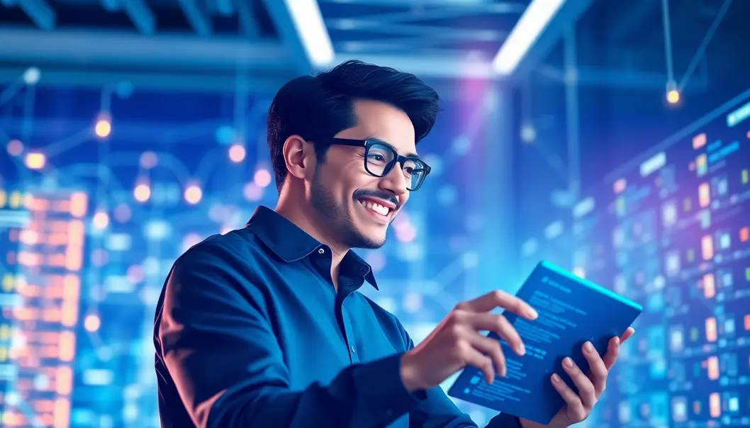 Hình ảnh đại diện cho công nghệ VPS tương lai.