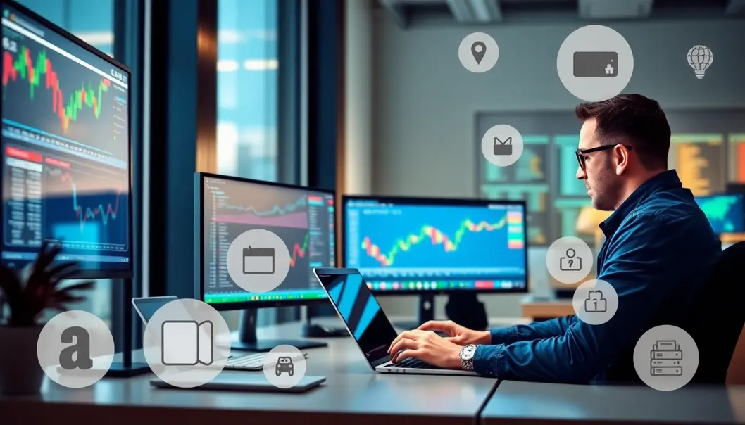 Hình ảnh minh họa thành công trong giao dịch Forex với VPS MT4.