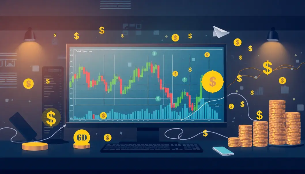 Hình ảnh thể hiện sự nhanh chóng và độ tin cậy của giao dịch forex.
