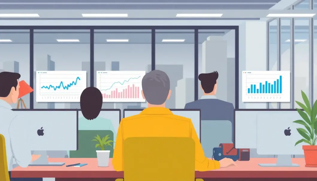 Môi trường làm việc hiện đại, tối ưu hóa hiệu suất.