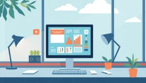 Một hình ảnh biểu trưng cho việc thuê VPS tự động, mô tả một môi trường làm việc an toàn và hiệu quả.