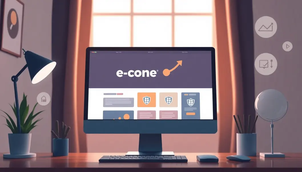 Website bán hàng hoạt động mượt mà trên nền tảng VPS, biểu trưng cho sự phát triển.